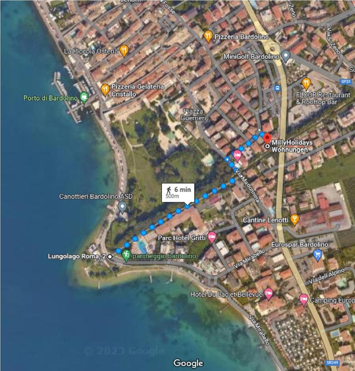 Millyholidays - Apartment Lilla - Center - Nearby Beach - Private Garden - Spa Pool Bardolino Exterior photo